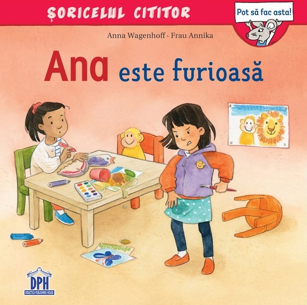 Coperta cărții 'Ana este furioasă - Anna Wagenhoff'