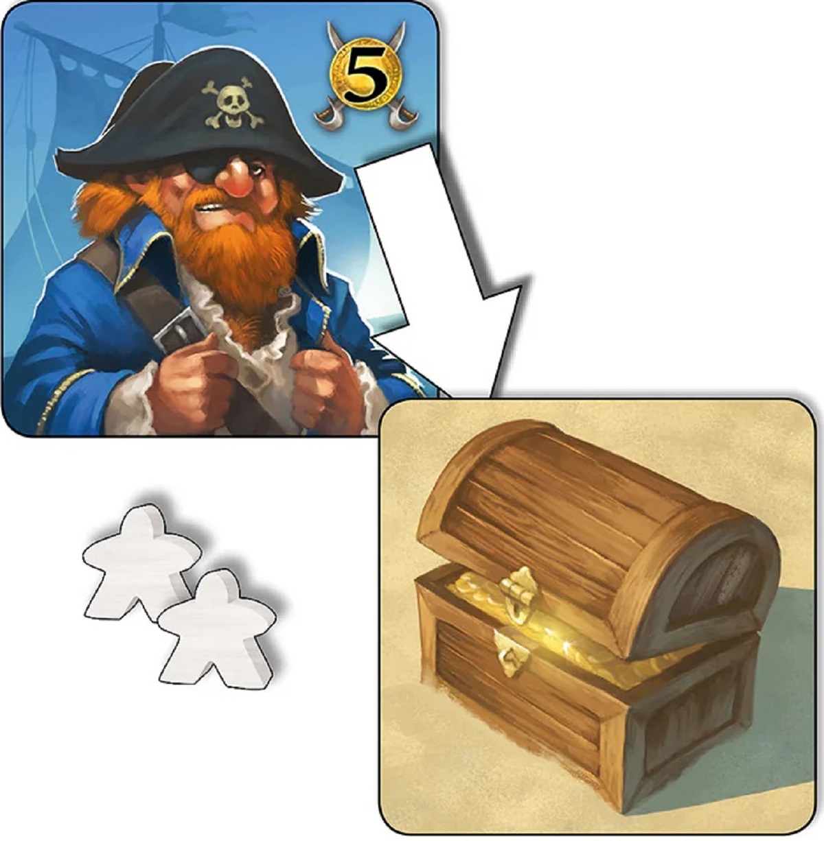 Imaginea produsului 'Joc de cărți: Jolly și Roger'