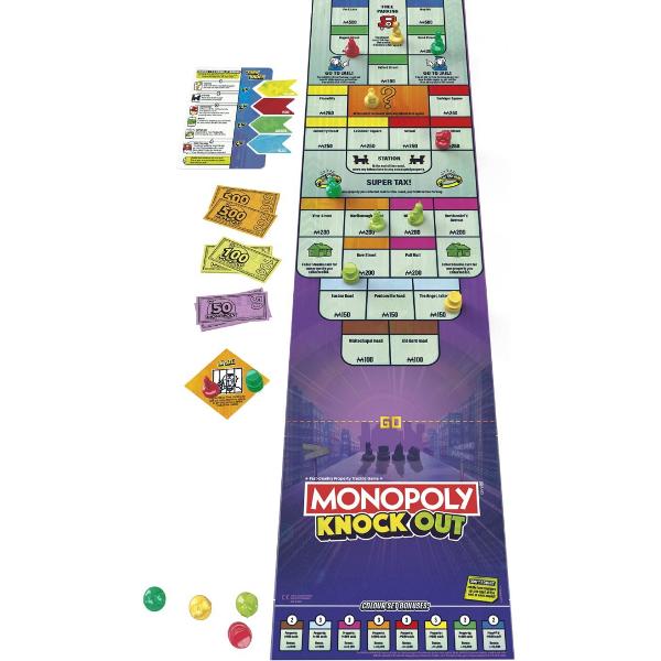 Joc de societate: Monopoly Knock Out