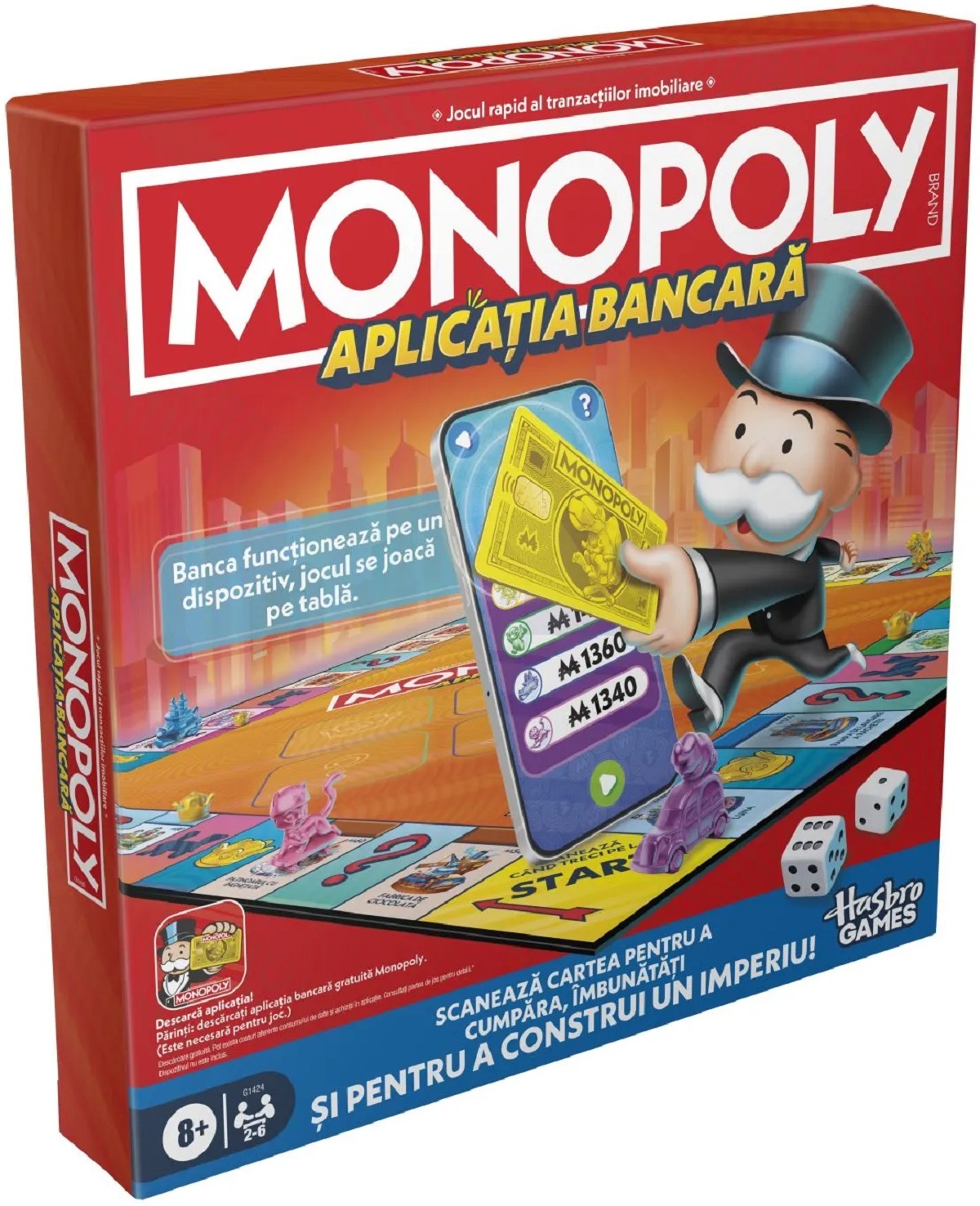 Imaginea produsului 'Joc de societate: Monopoly Aplicația Bancară'