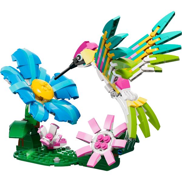 Lego Creator 3 in 1: Animale salbatice. Colibri colorat
