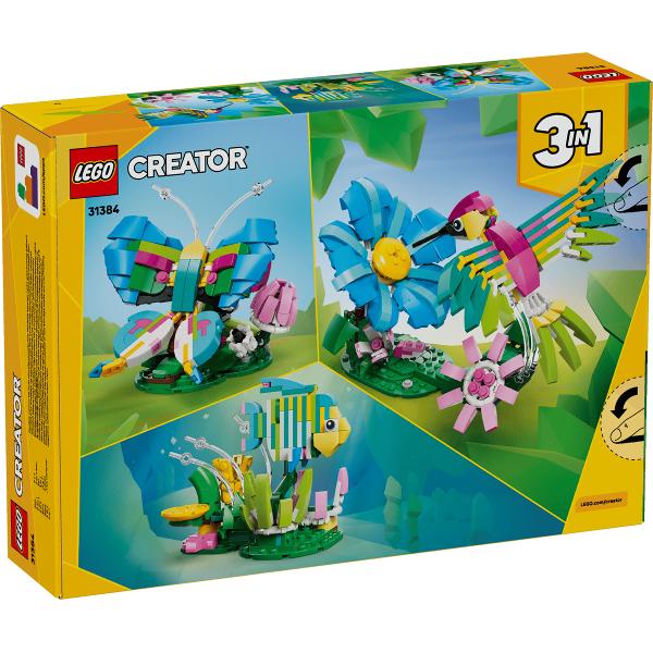 Lego Creator 3 in 1: Animale salbatice. Colibri colorat