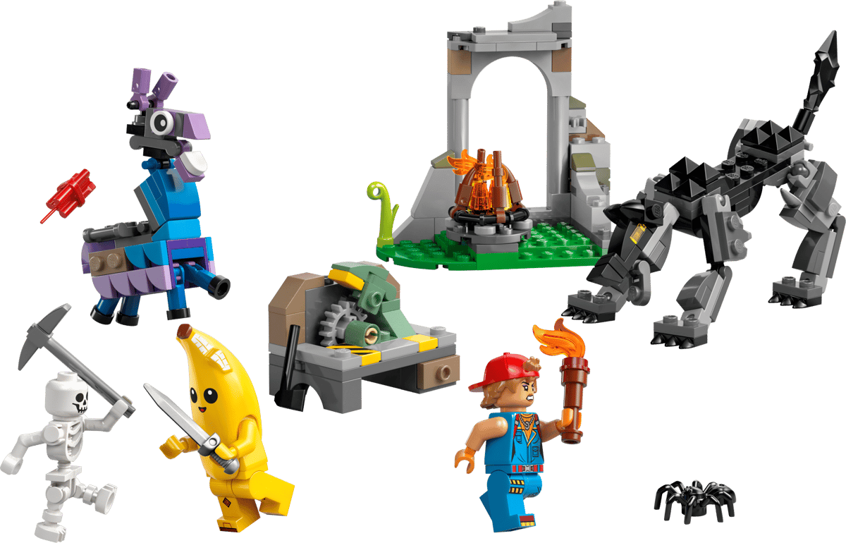 Imaginea produsului 'Lego Fortnite. Tabăra lui Peely și Sparkplug'