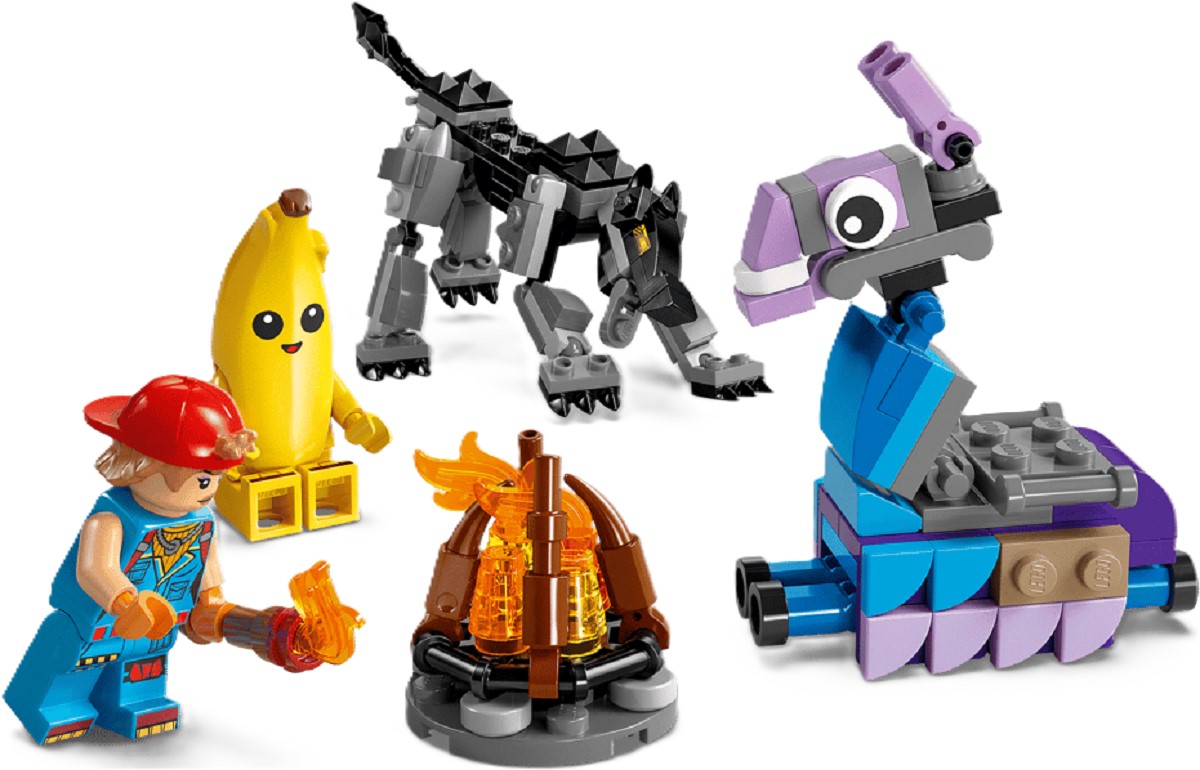 Imaginea produsului 'Lego Fortnite. Tabăra lui Peely și Sparkplug'