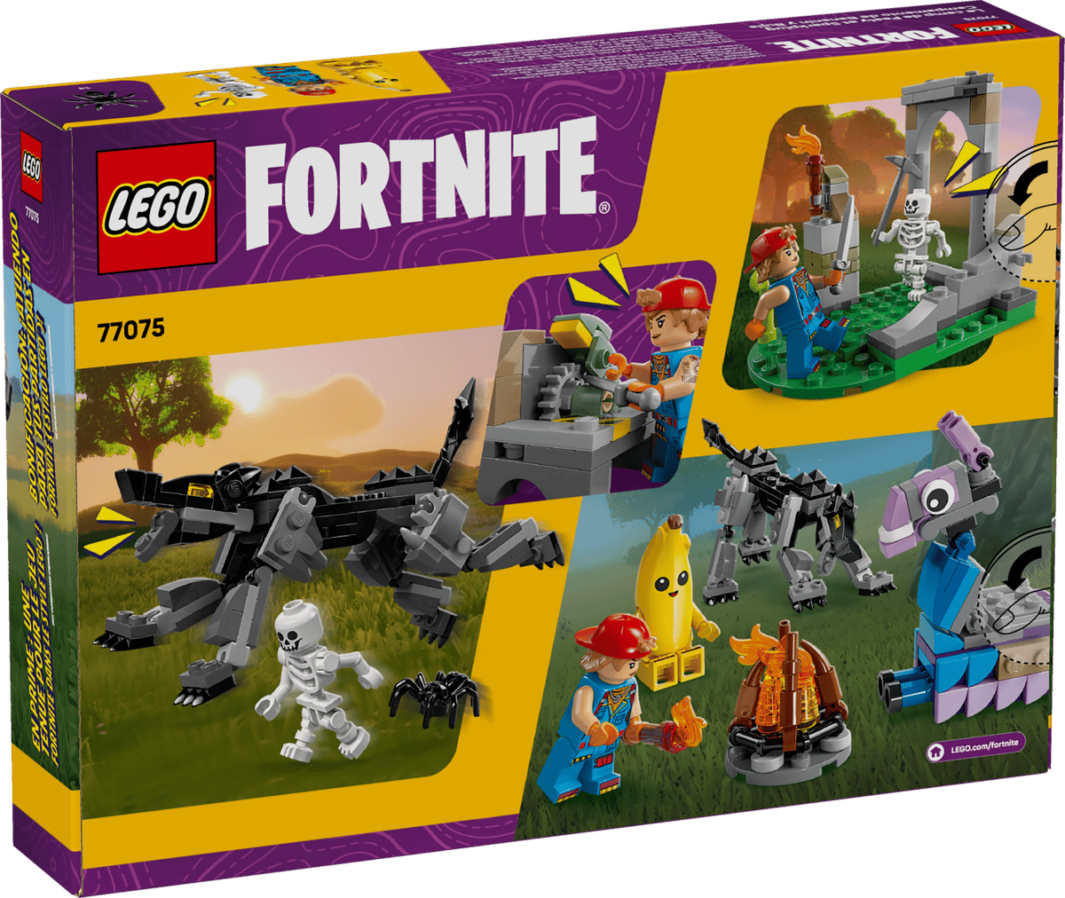 Imaginea produsului 'Lego Fortnite. Tabăra lui Peely și Sparkplug'