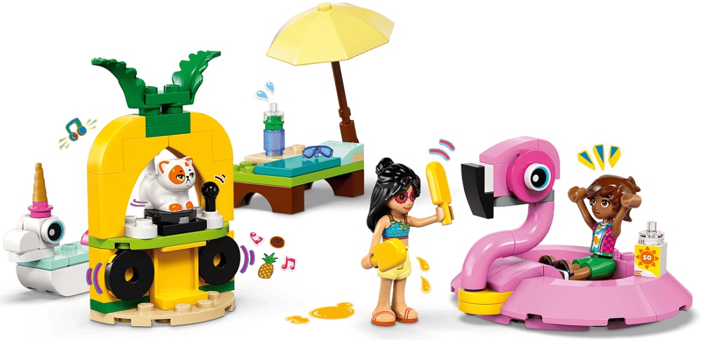 Imaginea produsului 'Lego Friends: Petrecere la piscină cu unicornul și flamingo'