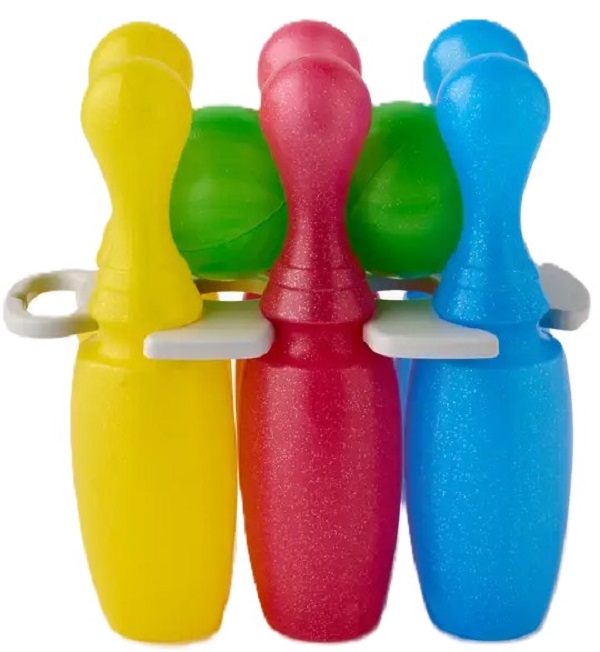 Imaginea produsului 'Joc îndemânare. Set popice cu sclipici'