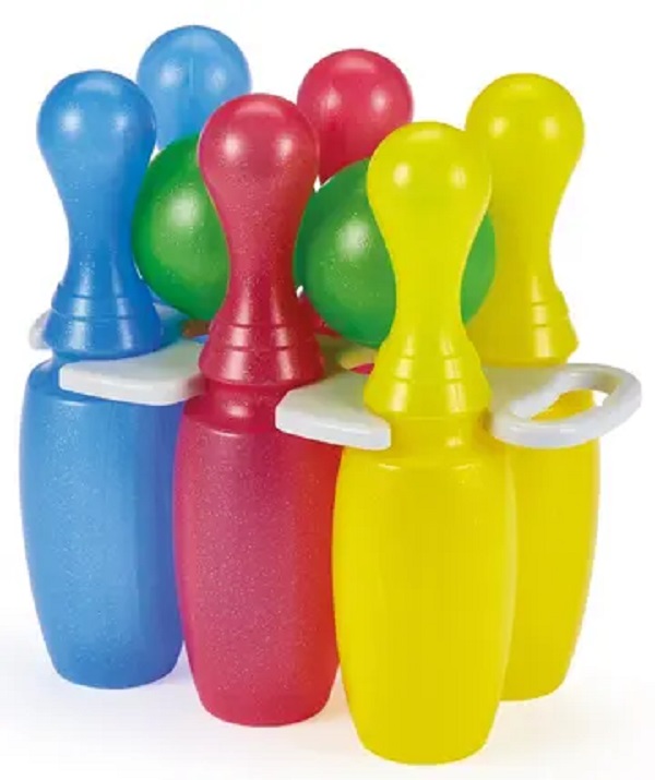 Imaginea produsului 'Joc îndemânare. Set popice cu sclipici'