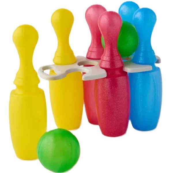 Joc indemanare. Set popice cu sclipici