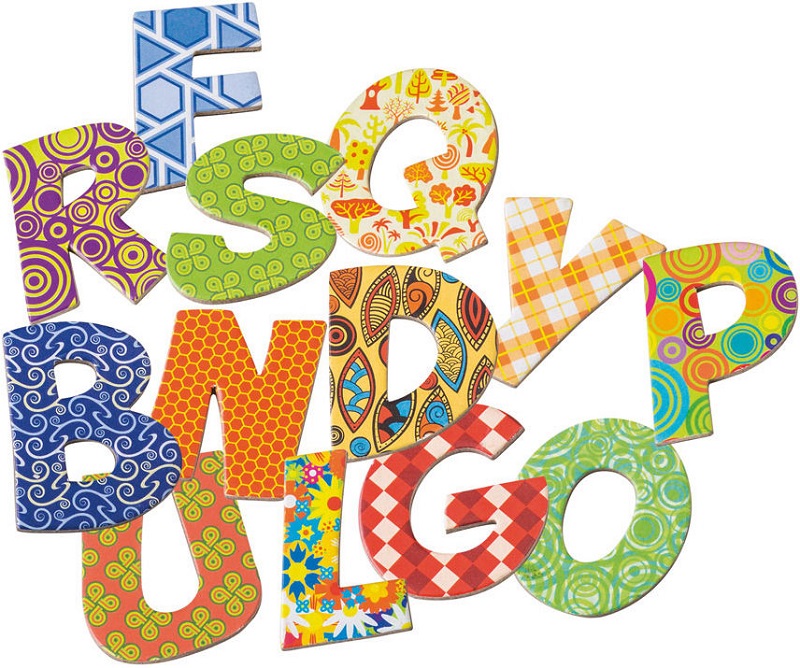 Imaginea produsului 'Set litere magnetice 60 piese'