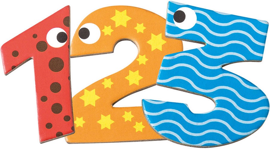 Imaginea produsului 'Set numere magnetice 60 piese'