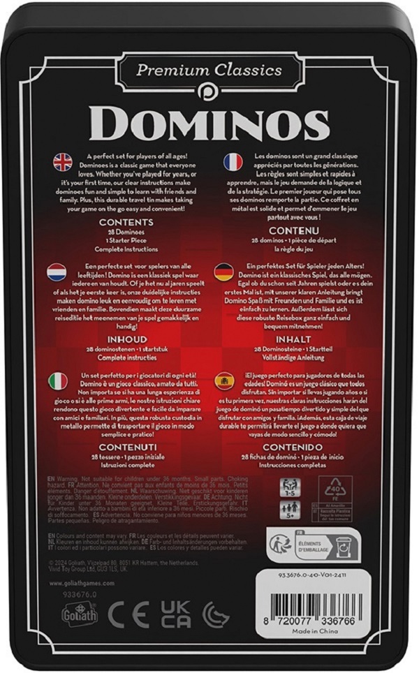 Imaginea produsului 'Joc de societate: Dominos Double Six'