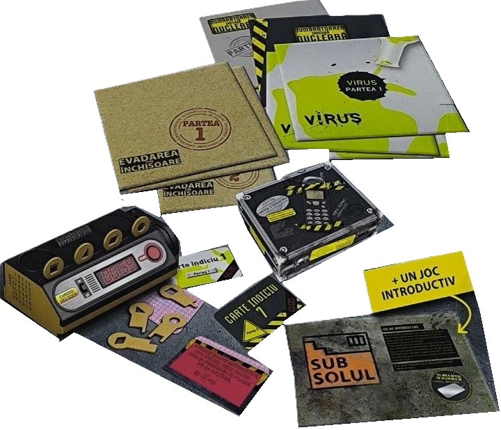 Imaginea produsului 'Joc de strategie: Escape Room. Set de început'