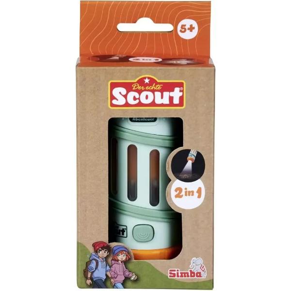 Lanternă 2 în 1 pentru copii. Simba Scout