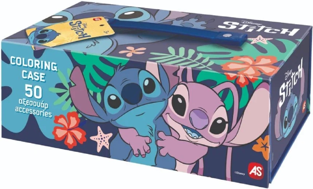 Imaginea produsului 'Set de pictura în valiză de carton: Stitch'