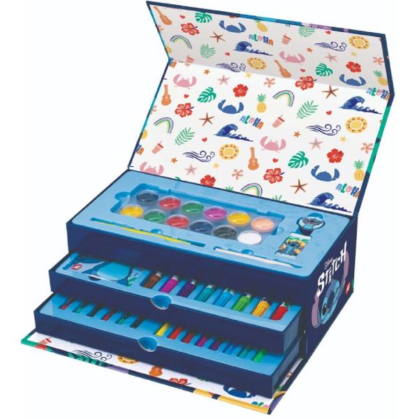 Set de pictura in valiza de carton: Stitch