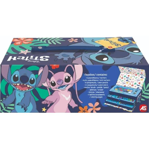 Set de pictura in valiza de carton: Stitch