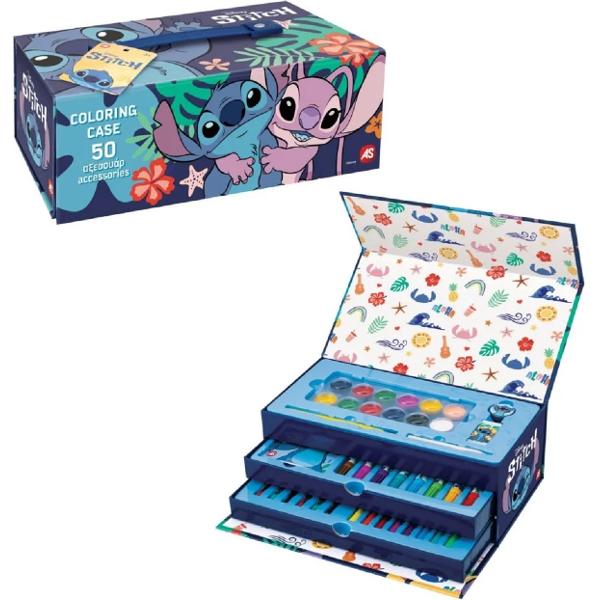 Set de pictura in valiza de carton: Stitch