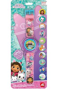 Imaginea produsului 'Ceas digital cu proiector: Gabby’s Dollhouse'