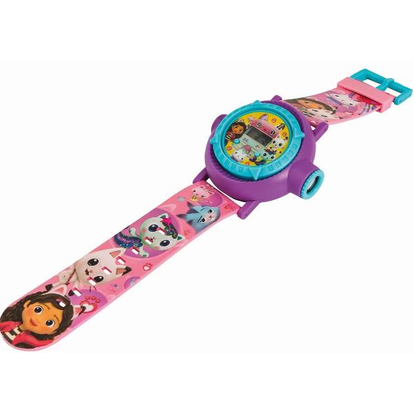 Ceas digital cu proiector: Gabby’s Dollhouse