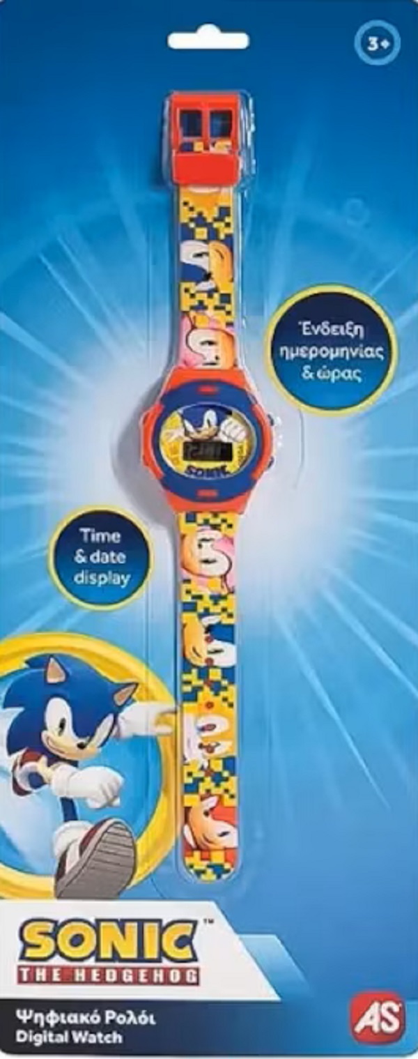 Imaginea produsului 'Ceas digital: Sonic. Roșu'