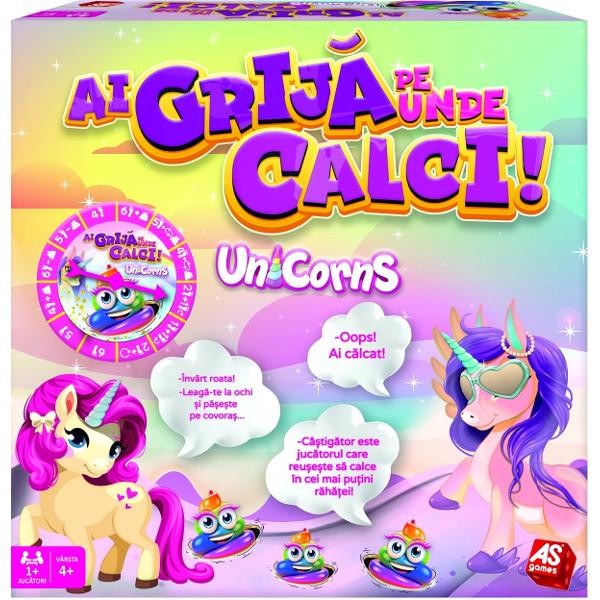 Joc de societate: Ai grija pe unde calci! Unicorns