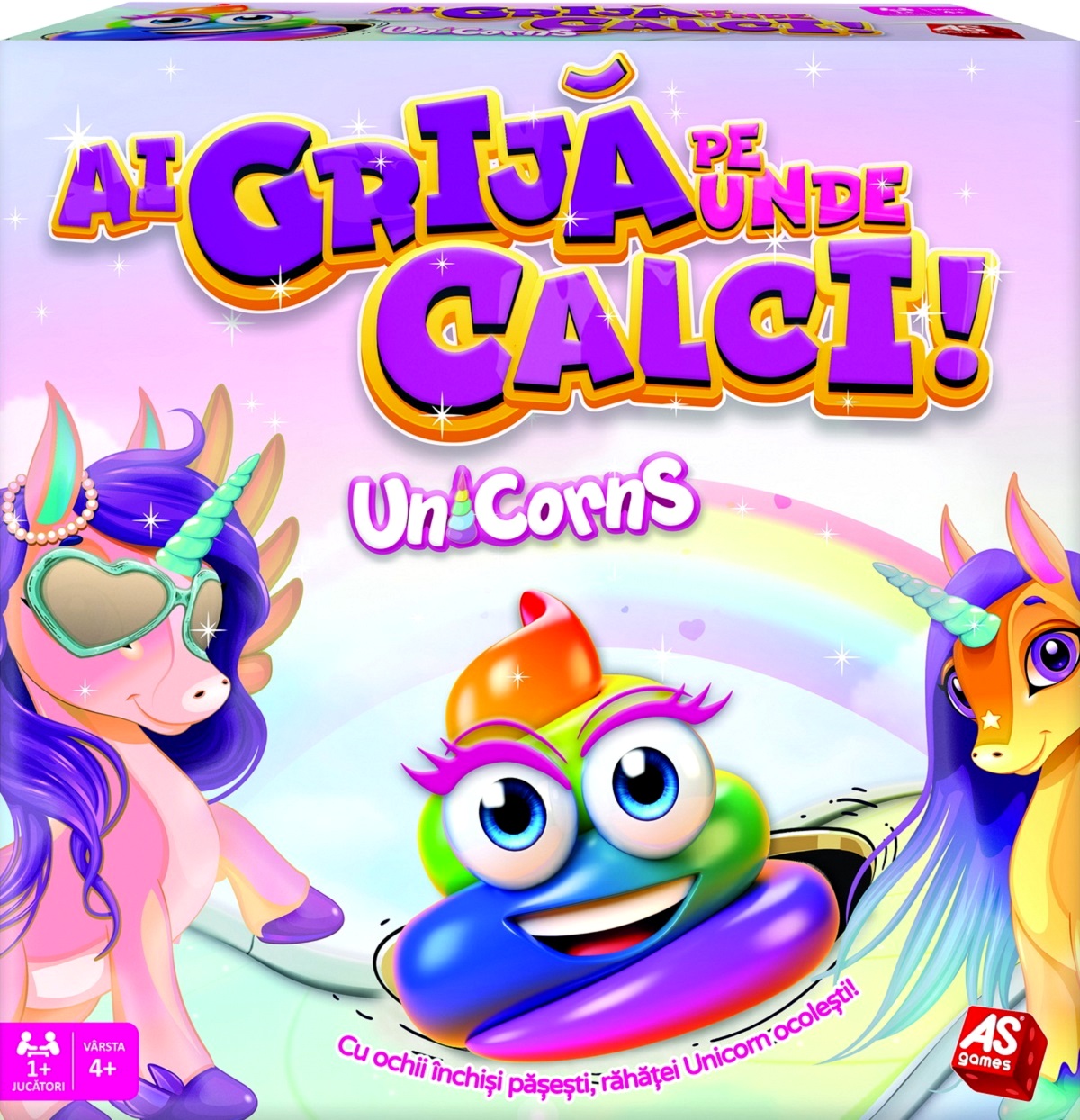 Imaginea produsului 'Joc de societate: Ai grijă pe unde calci! Unicorns'