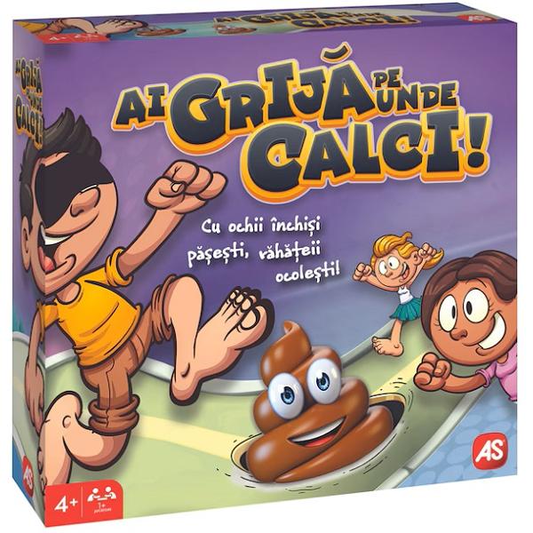 Joc de societate: Ai grija pe unde calci!