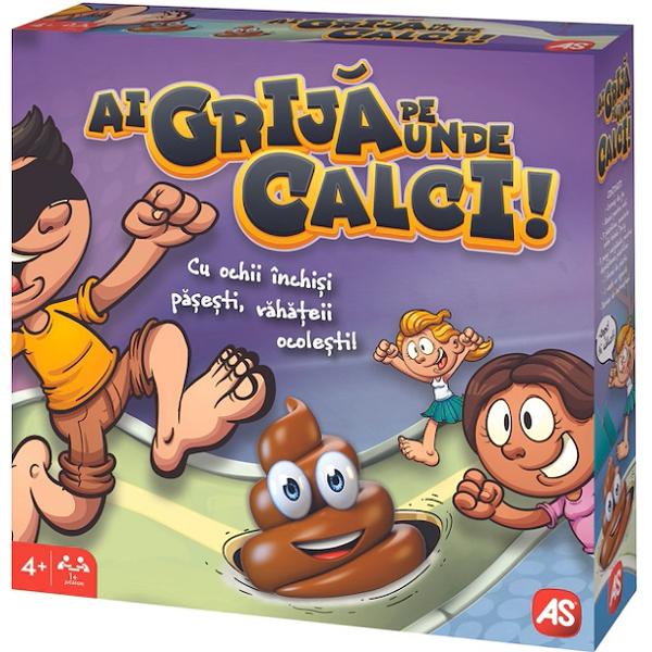Joc de societate: Ai grija pe unde calci!