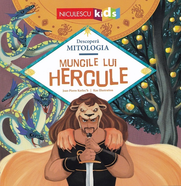 Coperta cărții 'Muncile lui Hercule - Jean-Pierre Kerloc’h'