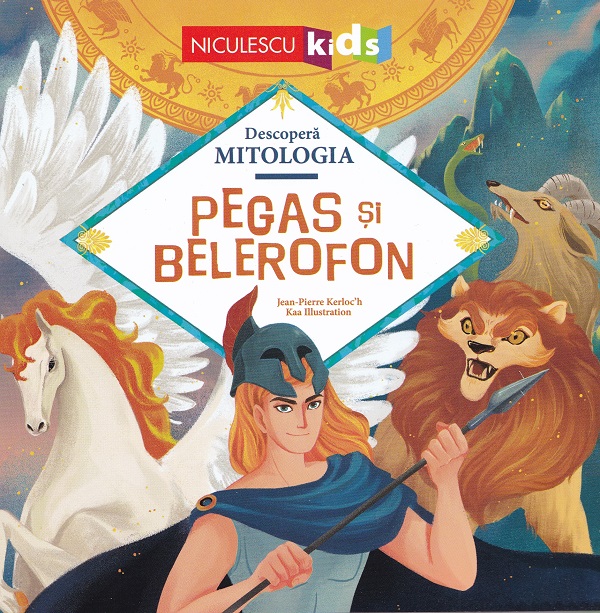 Coperta cărții 'Pegas și Belerofon - Jean-Pierre Kerloc'h'