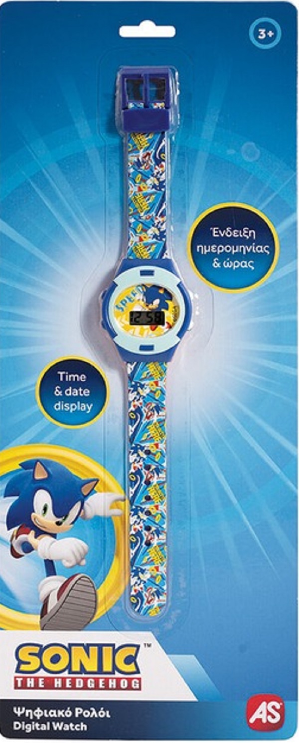 Imaginea produsului 'Ceas digital: Sonic. Albastru'