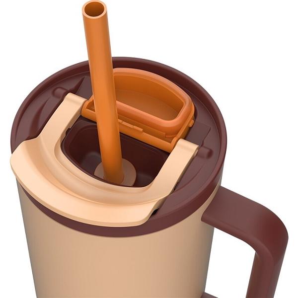 Cana termica cu pai telescopic. Almond Dream Rio