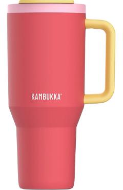 Imaginea produsului 'Cană termică cu pai telescopic. Pink Papaya Rio'