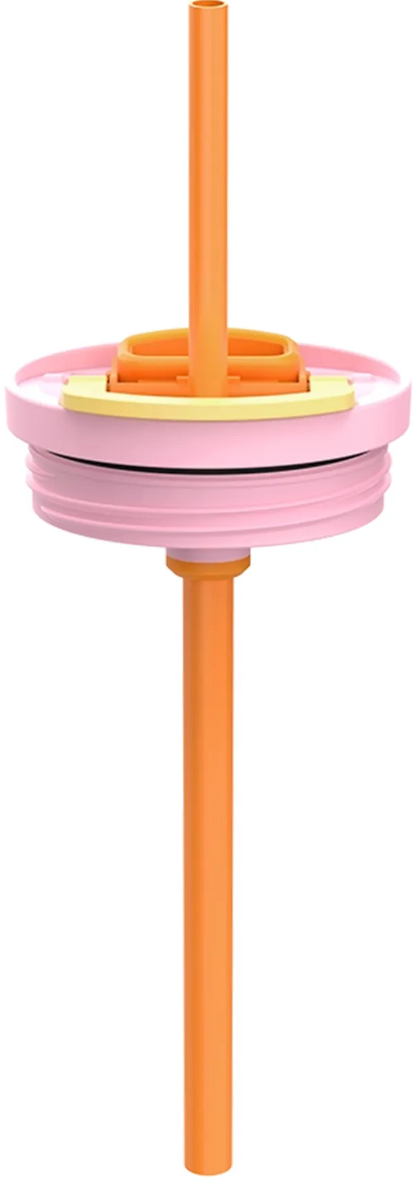 Imaginea produsului 'Cană termică cu pai telescopic. Pink Papaya Rio'