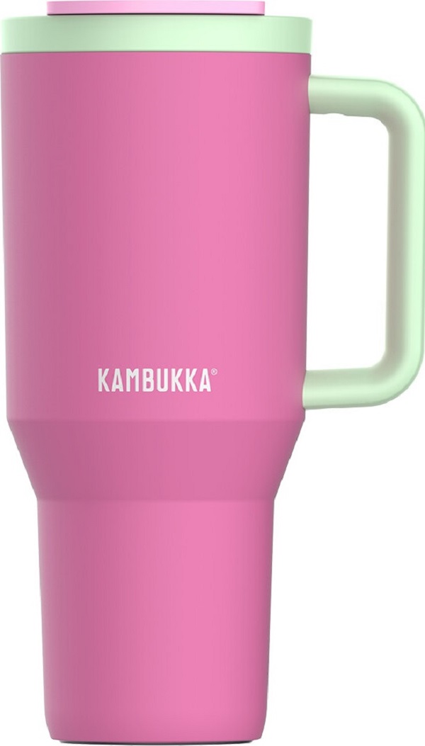 Imaginea produsului 'Cană termică cu pai telescopic. Bubblegum Mint Rio'