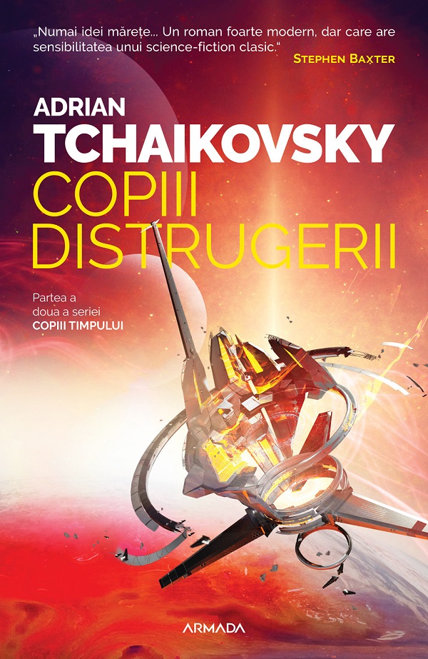 Coperta cărții 'eBook Copiii distrugerii. Seria Copiii timpului Vol.2 - Adrian Tchaikovsky'