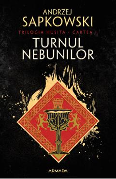 Coperta cărții 'eBook Turnul nebunilor. Trilogia Husită Vol.1 - Andrzej Sapkowski'