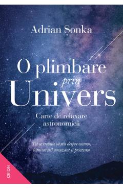 Coperta cărții 'eBook O plimbare prin Univers. Carte de relaxare astronomică - Adrian Sonka'