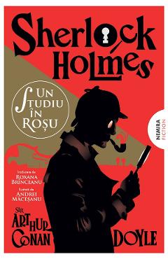Coperta cărții 'eBook Un studiu în roșu. Seria Sherlock Holmes - Arthur Conan Doyle'