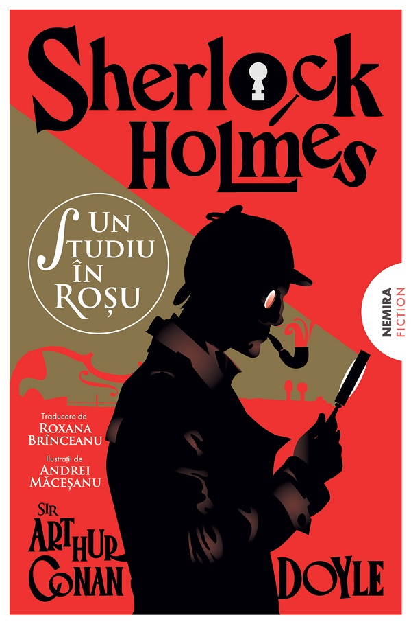 Coperta cărții 'eBook Un studiu în roșu. Seria Sherlock Holmes - Arthur Conan Doyle'