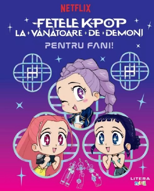 Coperta cărții 'Fetele K-Pop la vânătoare de demoni. Pentru fani!'
