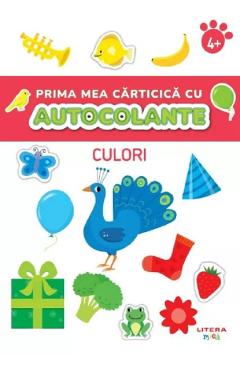 Prima mea carticica cu autocolante. Culori