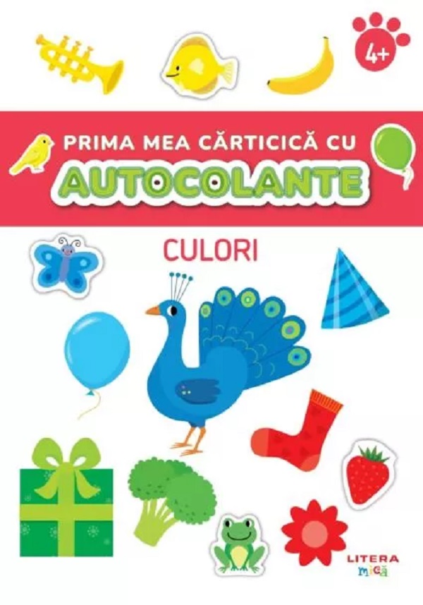 Coperta cărții 'Prima mea cărticică cu autocolante. Culori'