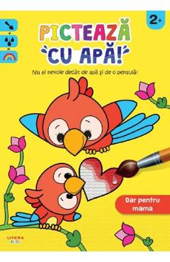 Coperta cărții 'Pictează cu apă! Dar pentru mama'