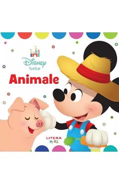 Coperta cărții 'Disney bebe. Animale'