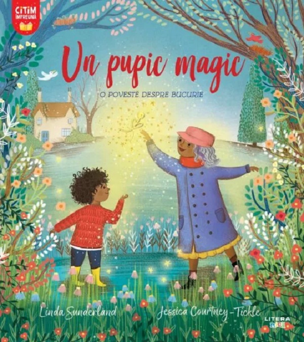 Coperta cărții 'Un pupic magic. O poveste despre bucurie - Linda Sunderland'