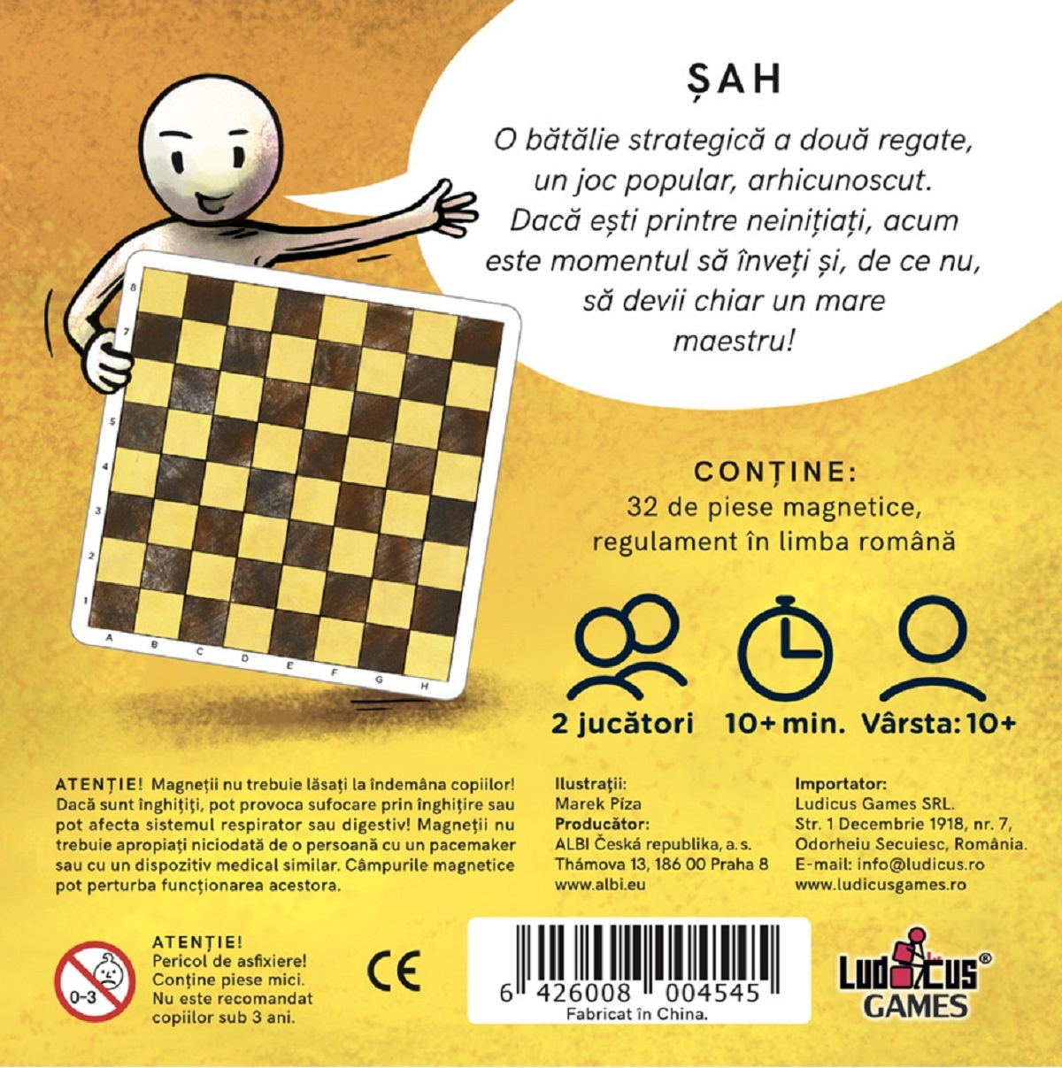 Imaginea produsului 'Joc magnetic: Șah'