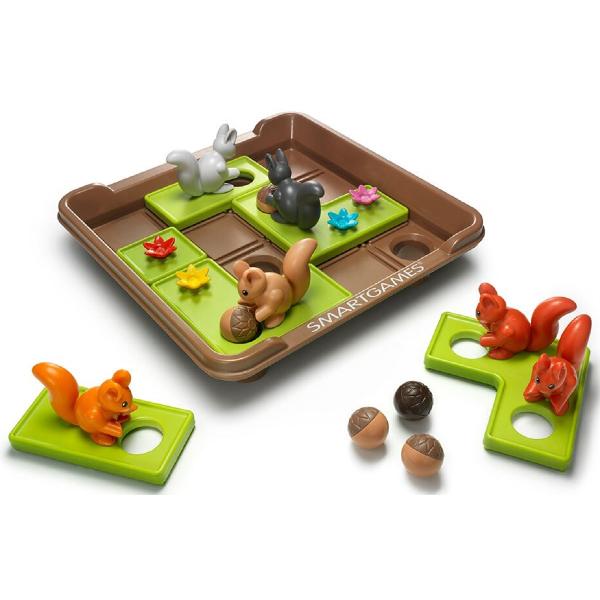 Joc de logica tip puzzle: Squirrels Go Nuts XXL