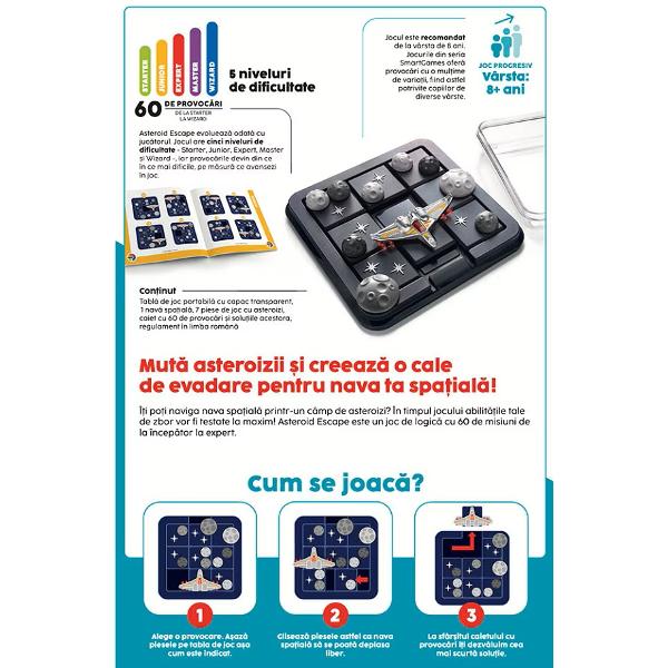 Joc de logica: Asteroid Escape